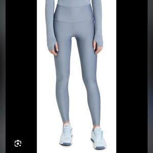 ALO YOGA steel blue 7/8 high waist airlift legging